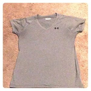 Under armor grey workout tee